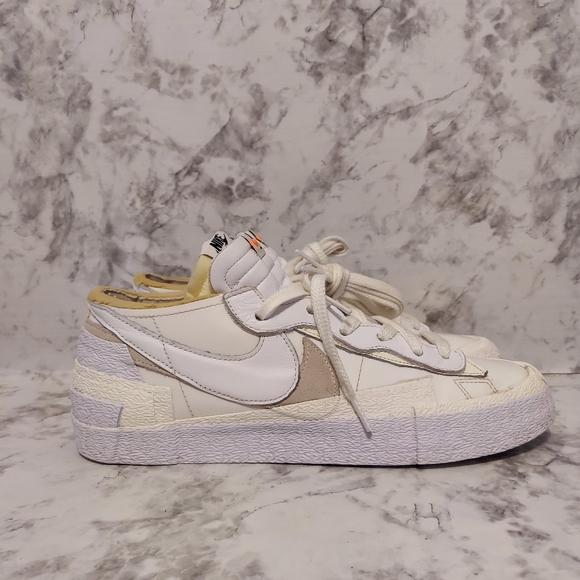 Pre-owned 2021 nike x sacai blazer low - Picture 2 of 9